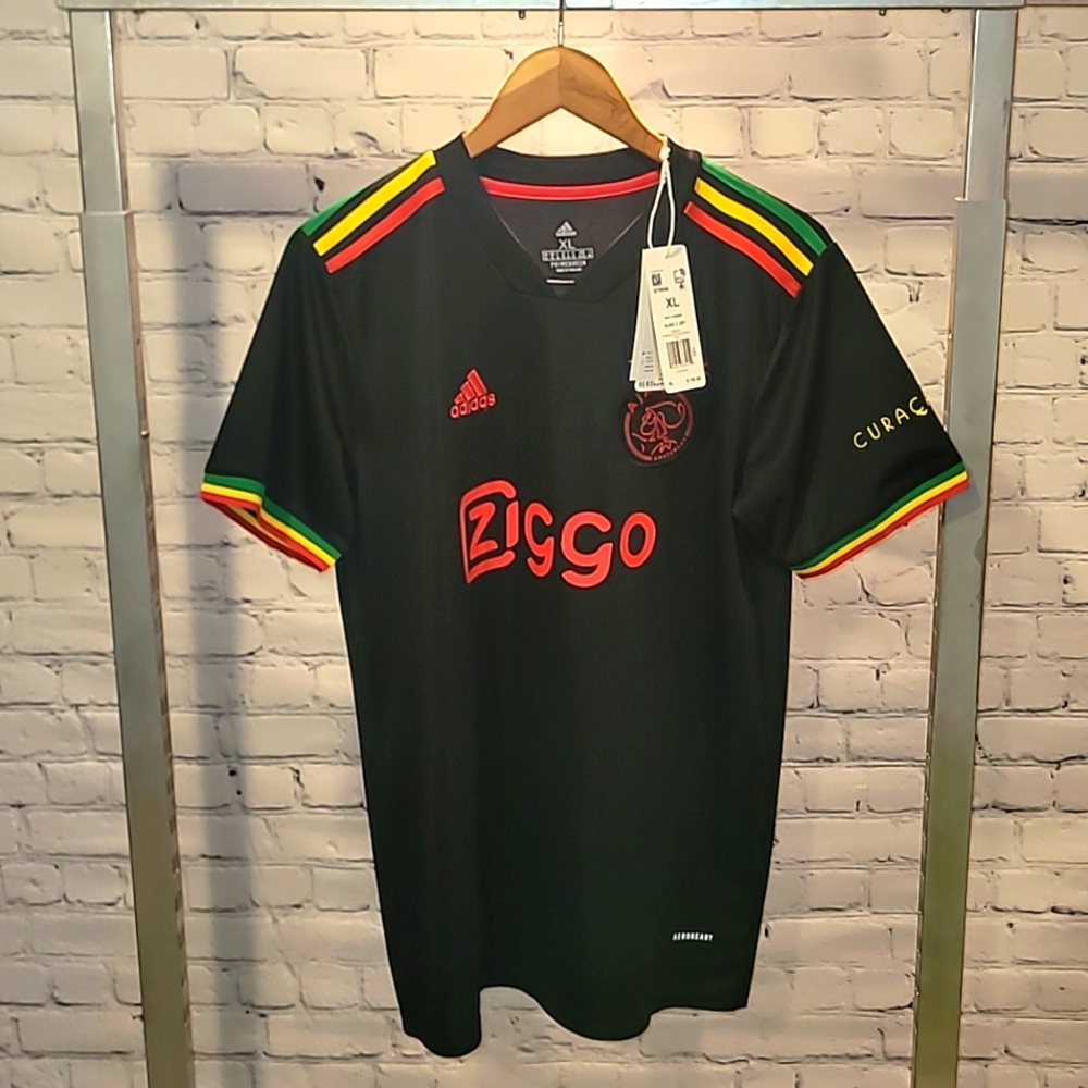 ⚽ 🇯🇲 XL Ajax Tribute to Bob Marley Jersey